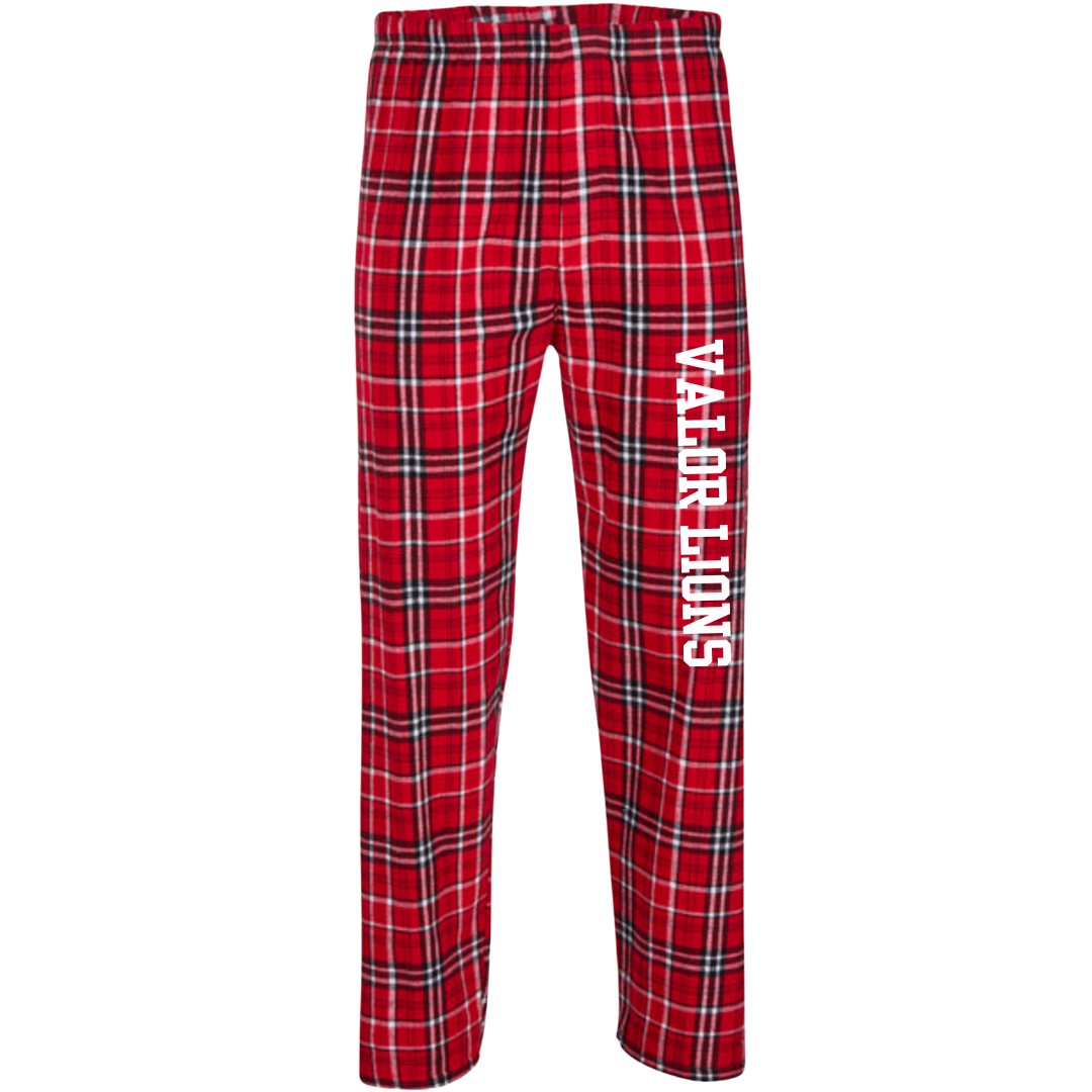 Boxercraft Flannel Pants (Customized) - Valor Christian