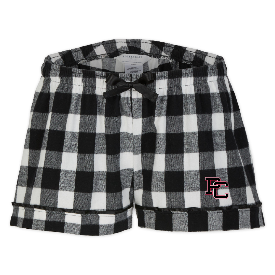 Boxercraft Women's Flannel Short (Customized) - Pike Middle
