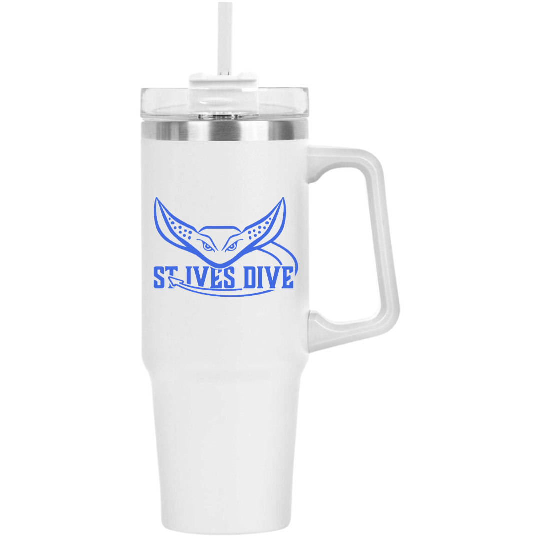 40oz Insulated Tumbler (Customized) - St Ives Dive