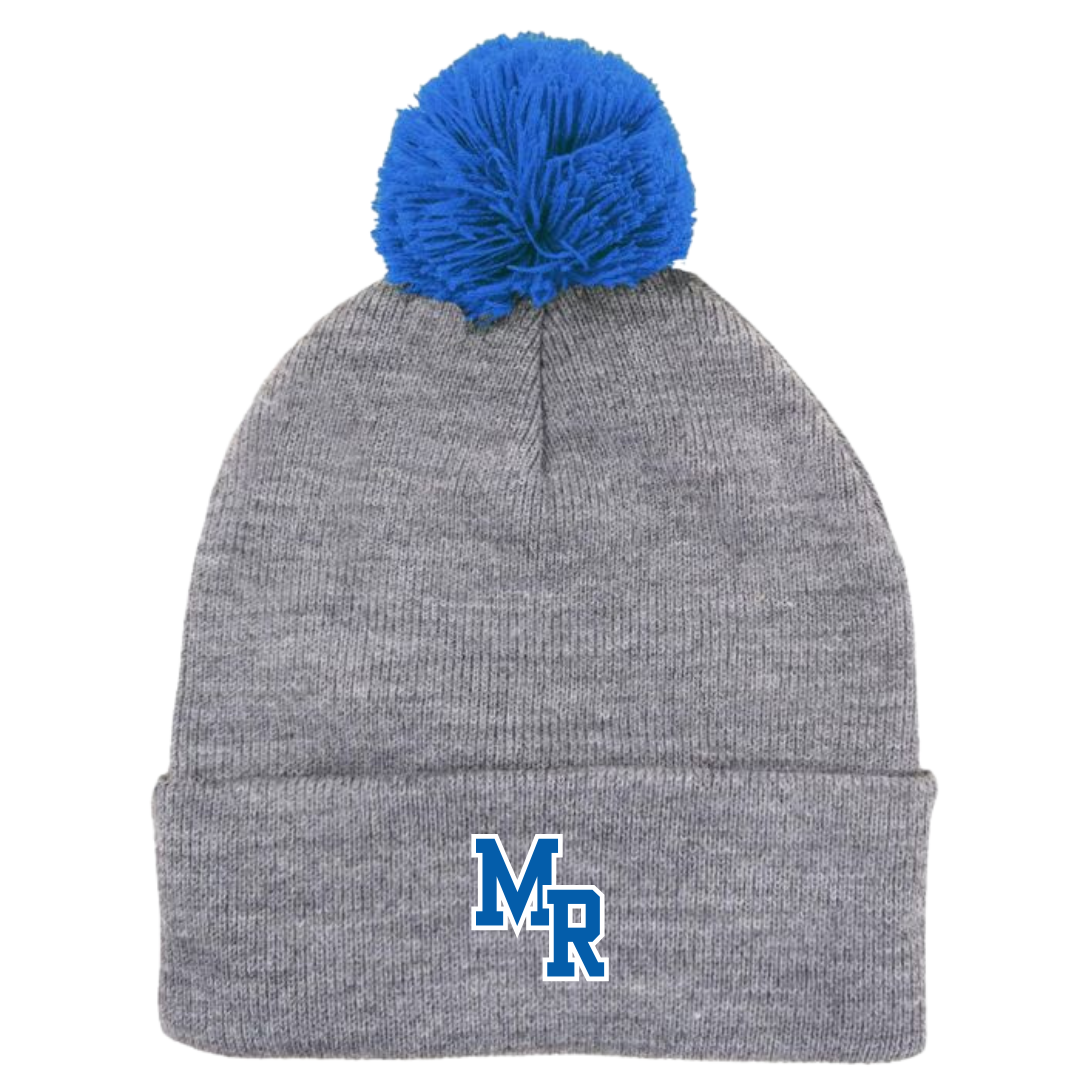 Puff Ball Beanie (Customized) - May River HS