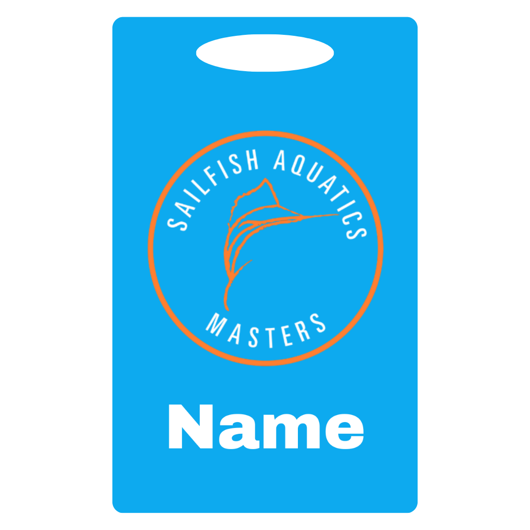 Aluminum Bag Tag (Customized) - Sailfish Masters