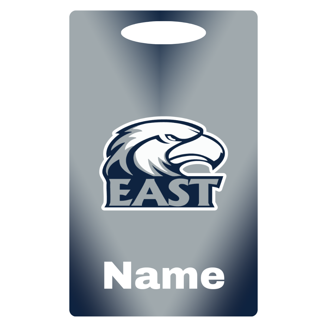 Aluminum Bag Tag (Customized) - East Jackson