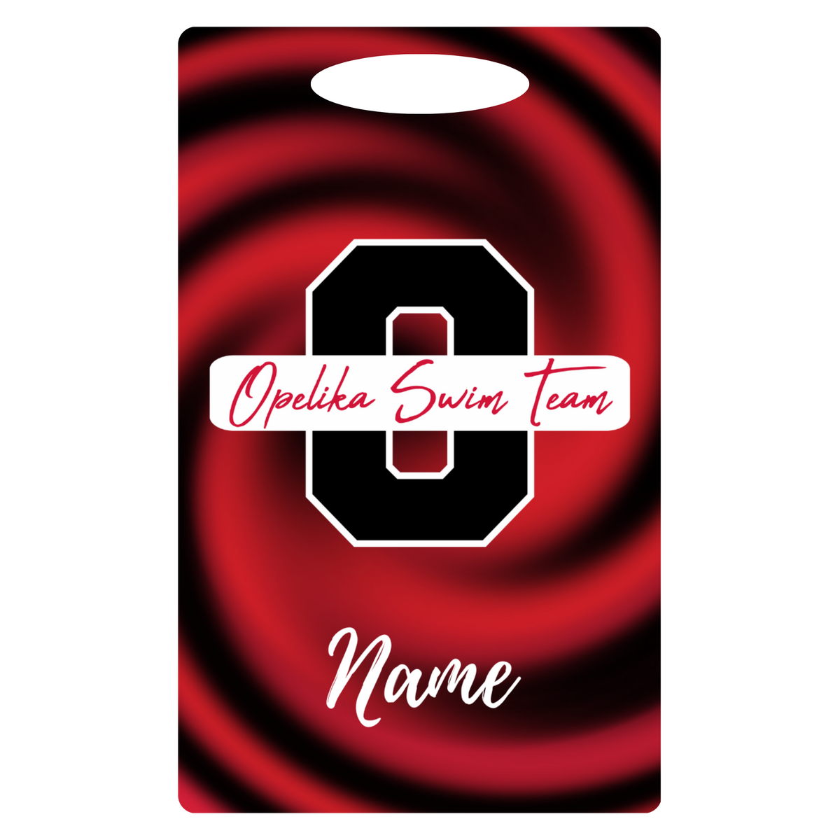 Aluminum Bag Tag (Customized) - Opelika