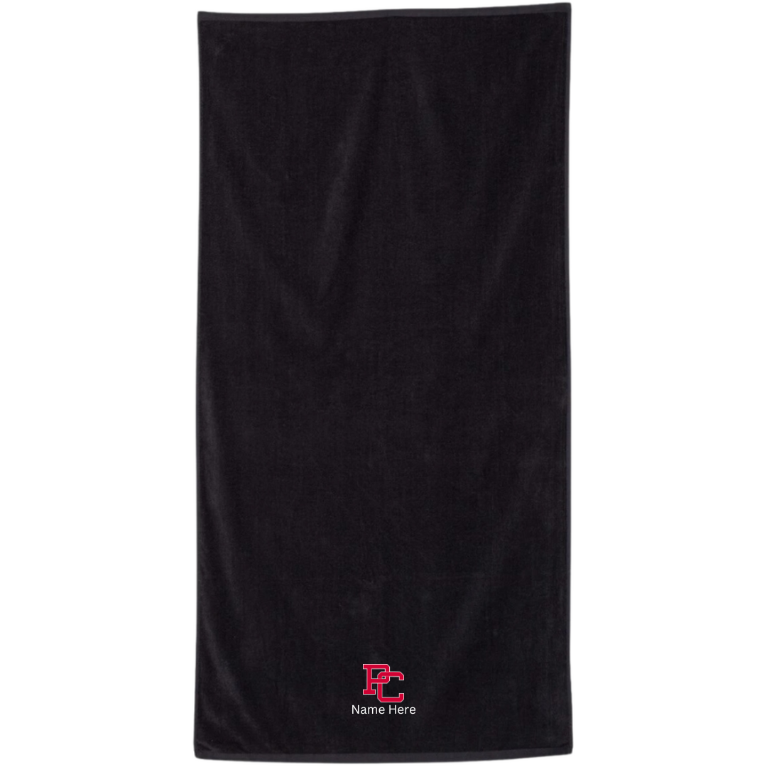 34" x 70" Velour Towel (Customized) - Pike Middle