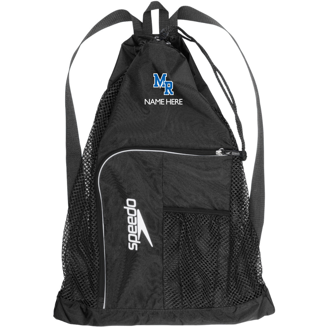 Speedo Deluxe Ventilator Backpack (Customized) - May River HS