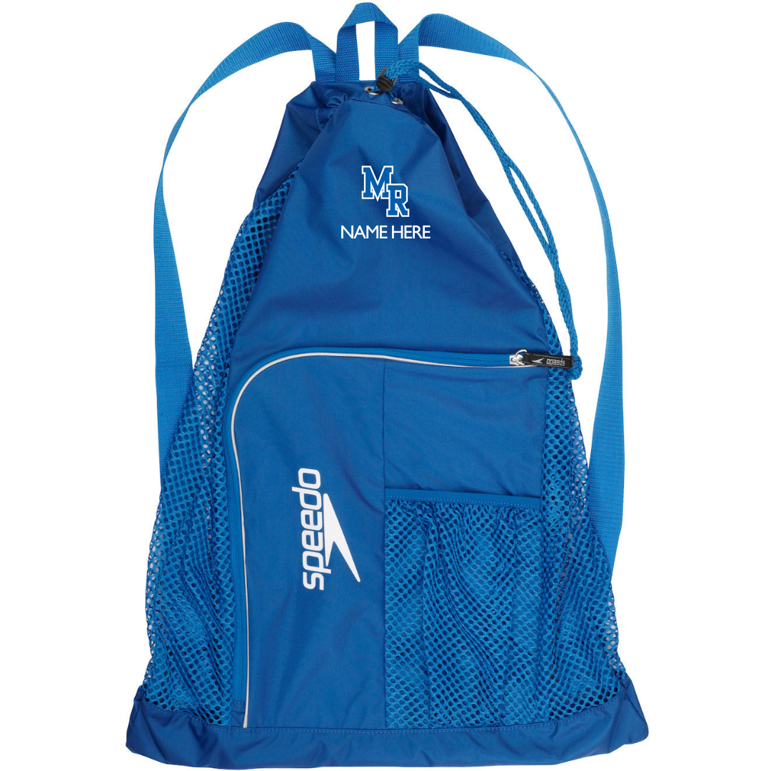 Speedo Deluxe Ventilator Backpack (Customized) - May River HS
