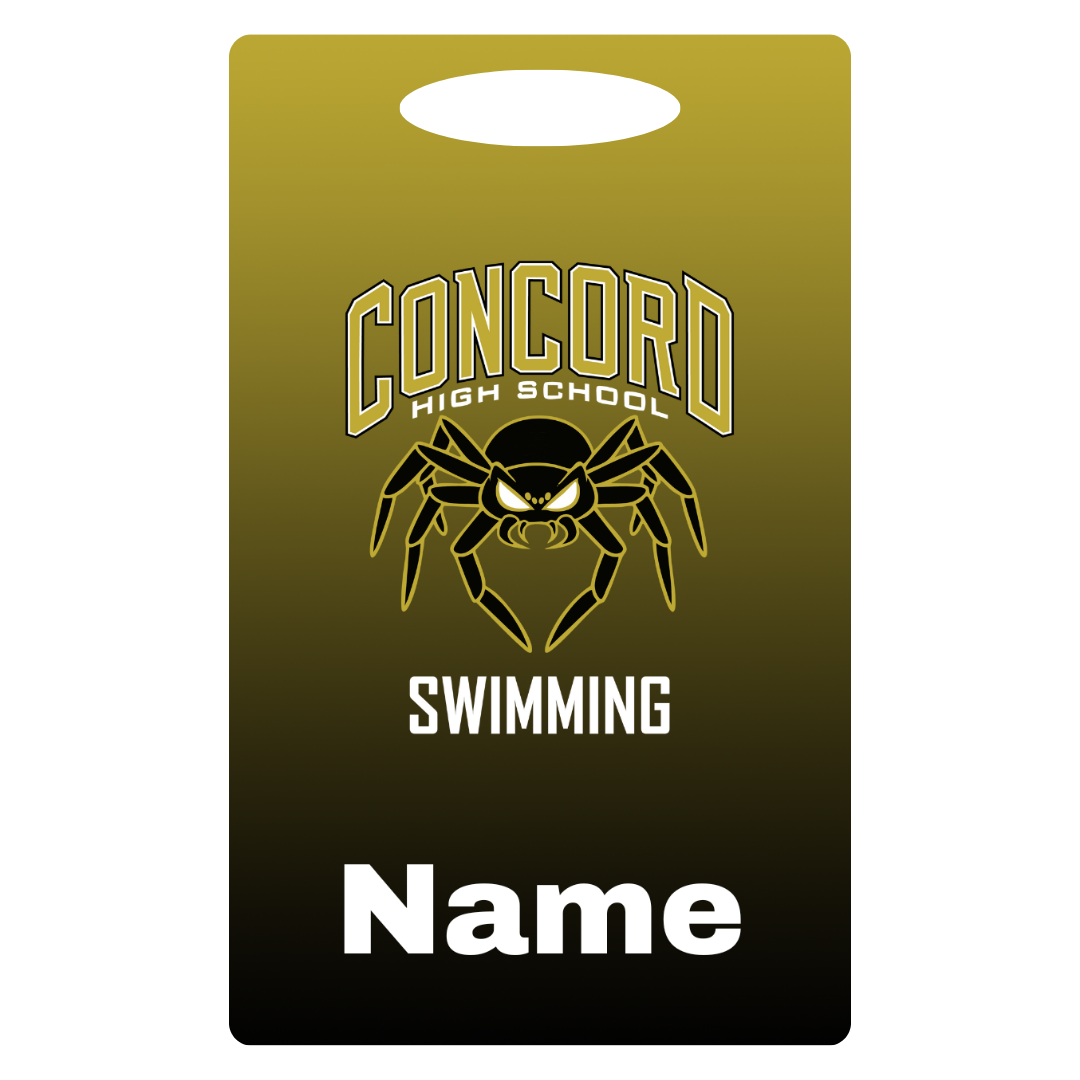 Aluminum Bag Tag (Customized) - Concord HS