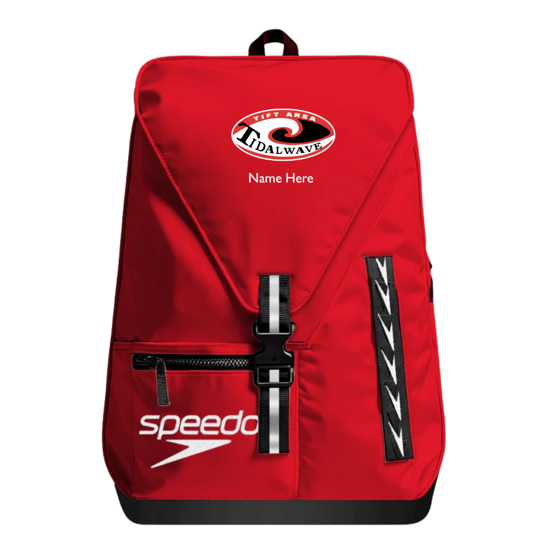 Speedo Solid 35L Team Bag (Embroidered) - Tiftarea Tidal Waves