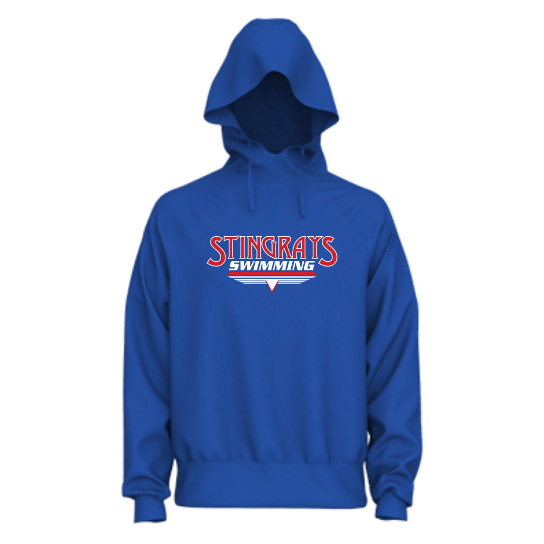 Speedo Unisex Hooded Sweatshirt (Customized) - Stingrays Swimming
