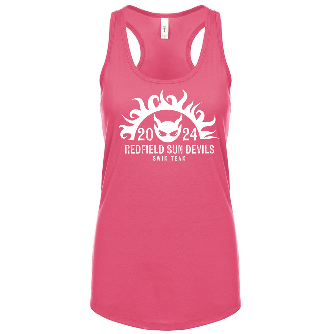 Ladies' Racer Back Tank (Customized) - Redfield