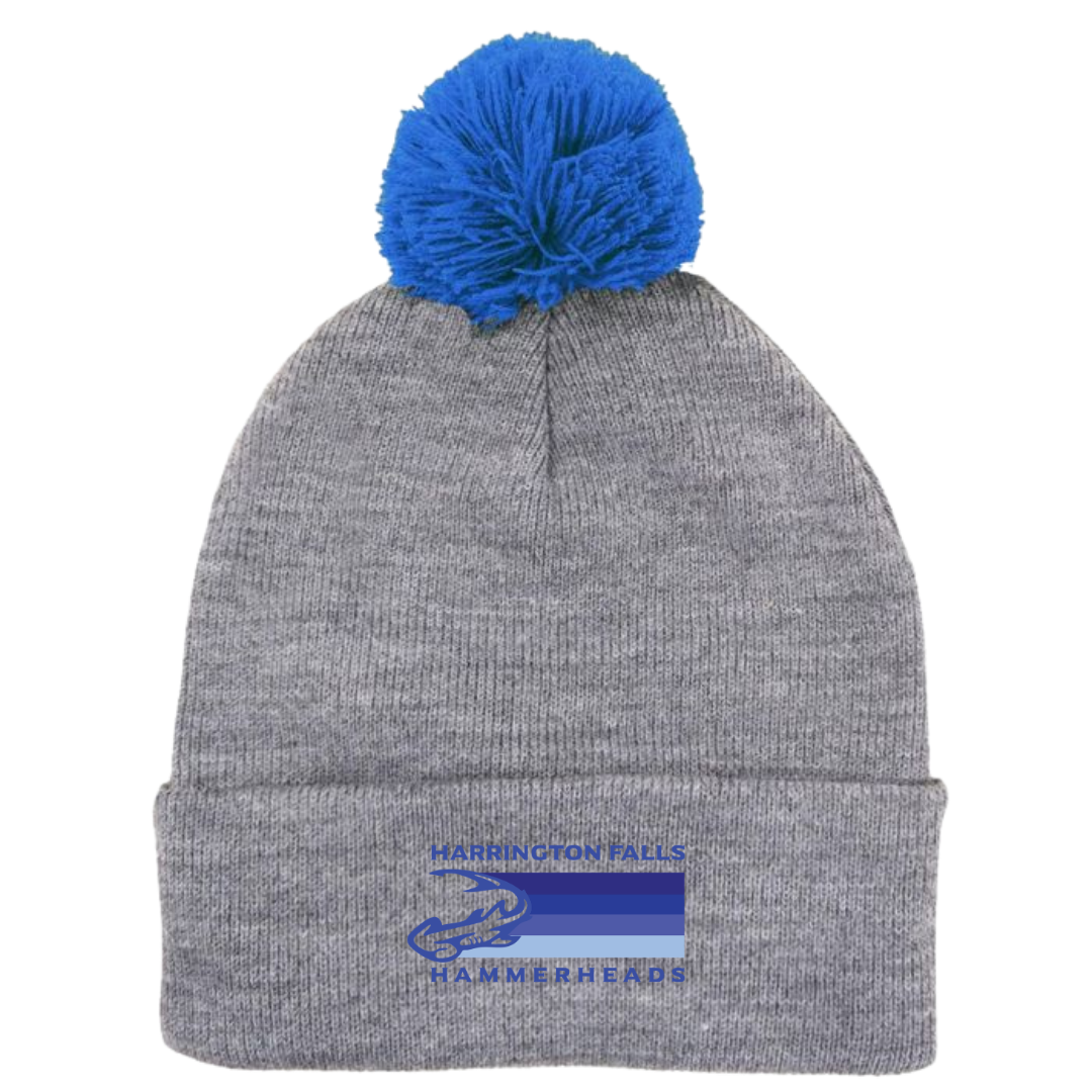 Puff Ball Beanie (Customized) - Harrington Falls