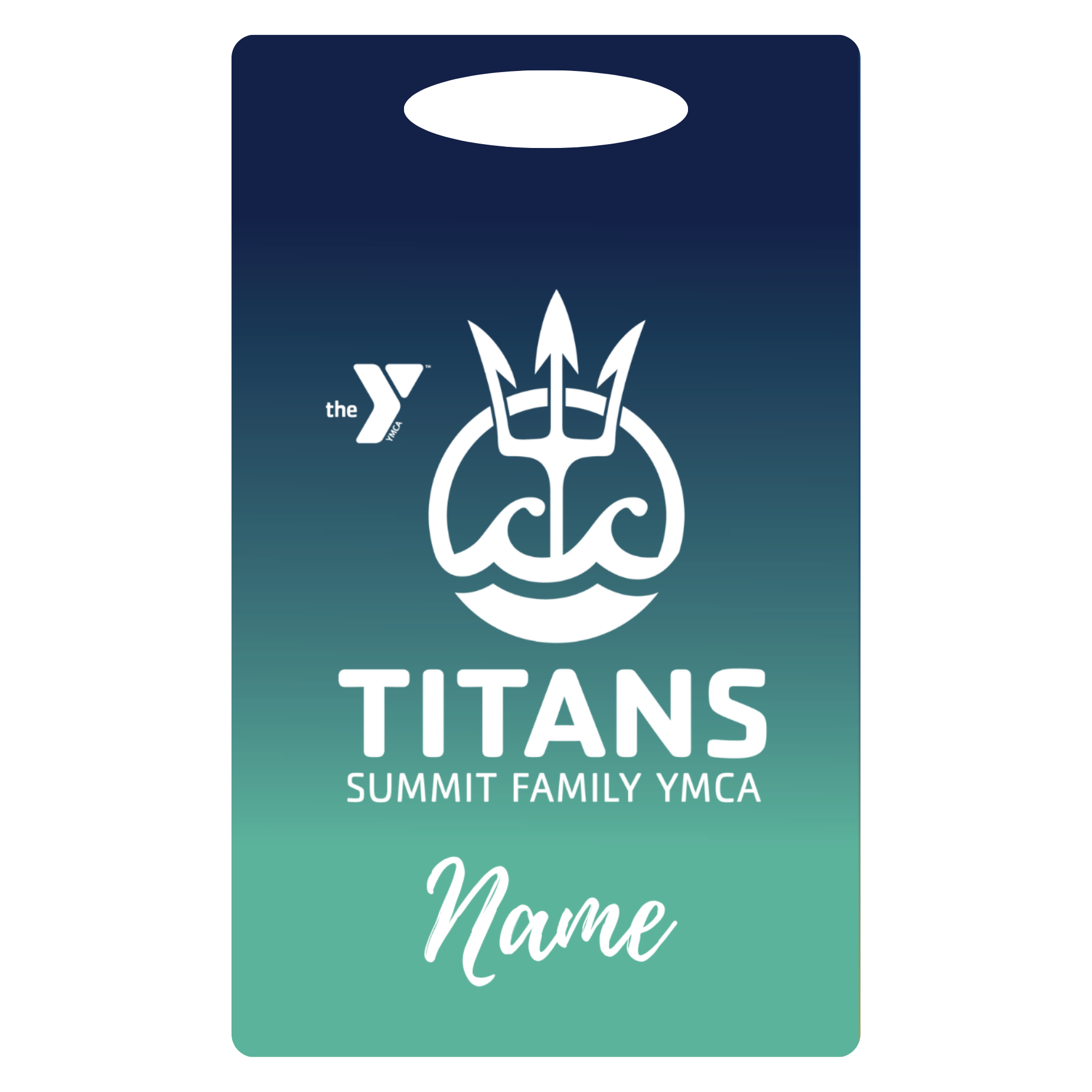 Aluminum Bag Tag (Customized) - Summit