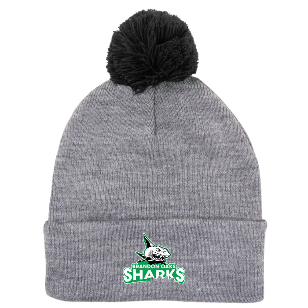 Puff Ball Beanie (Customized) - Brandon Oaks