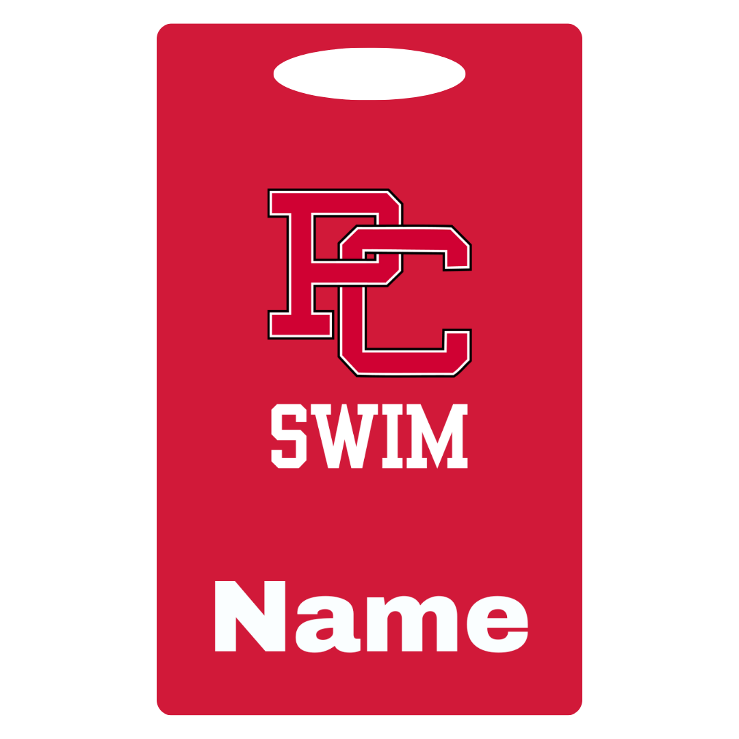 Aluminum Bag Tag (Customized) - Pike Middle