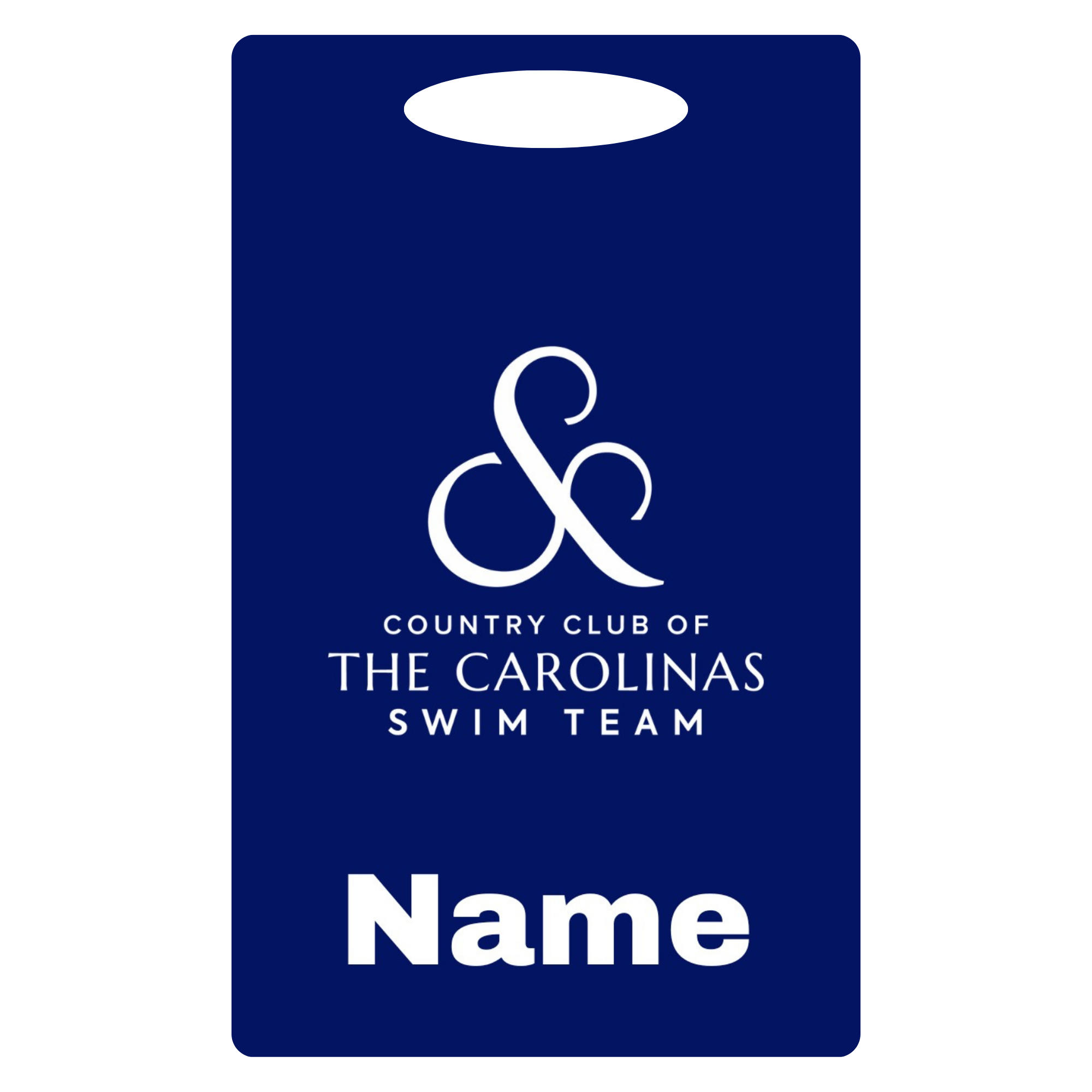 Aluminum Bag Tag (Customized) - CC of the Carolinas