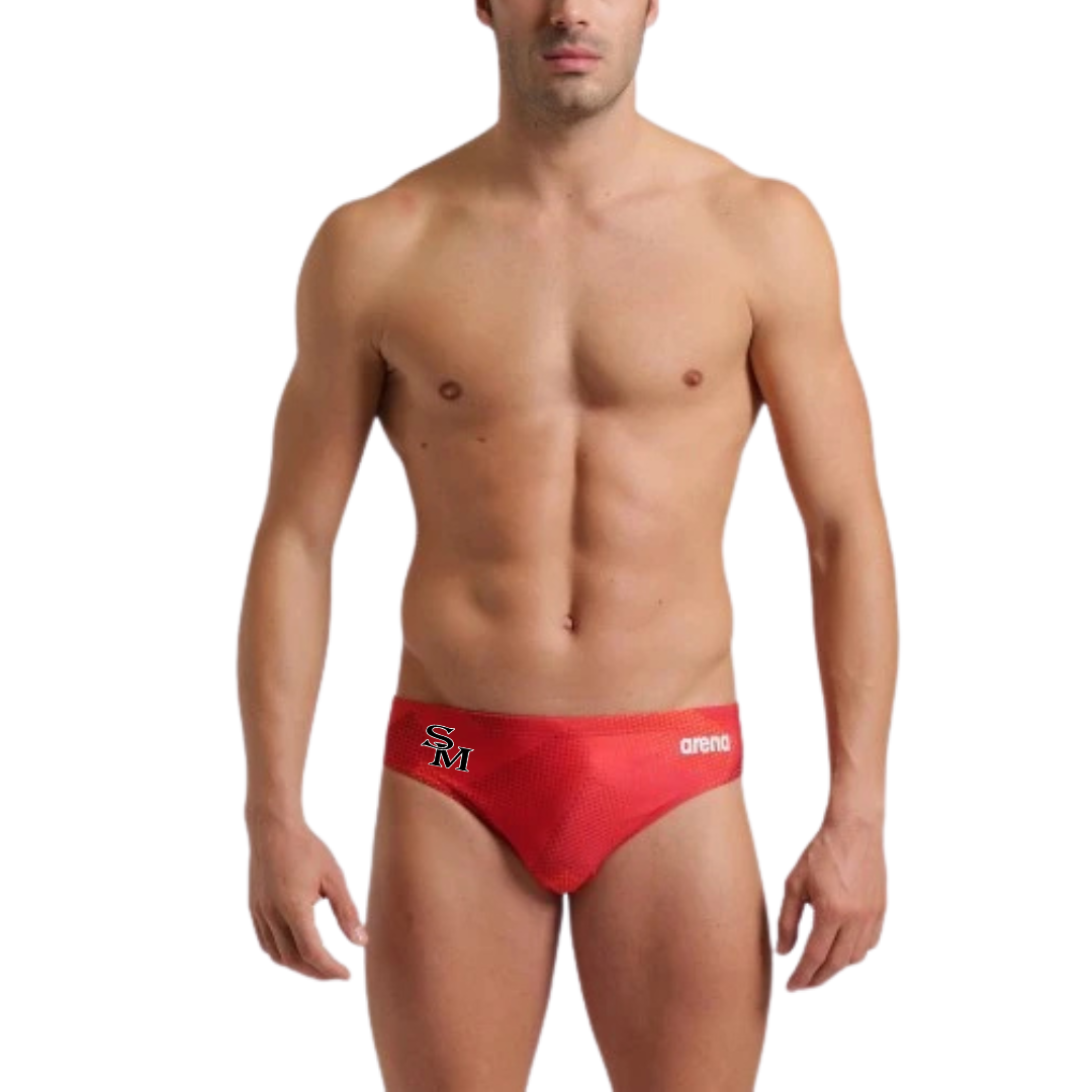 Arena Halftone Brief (Embroidered) - South Mecklenburg