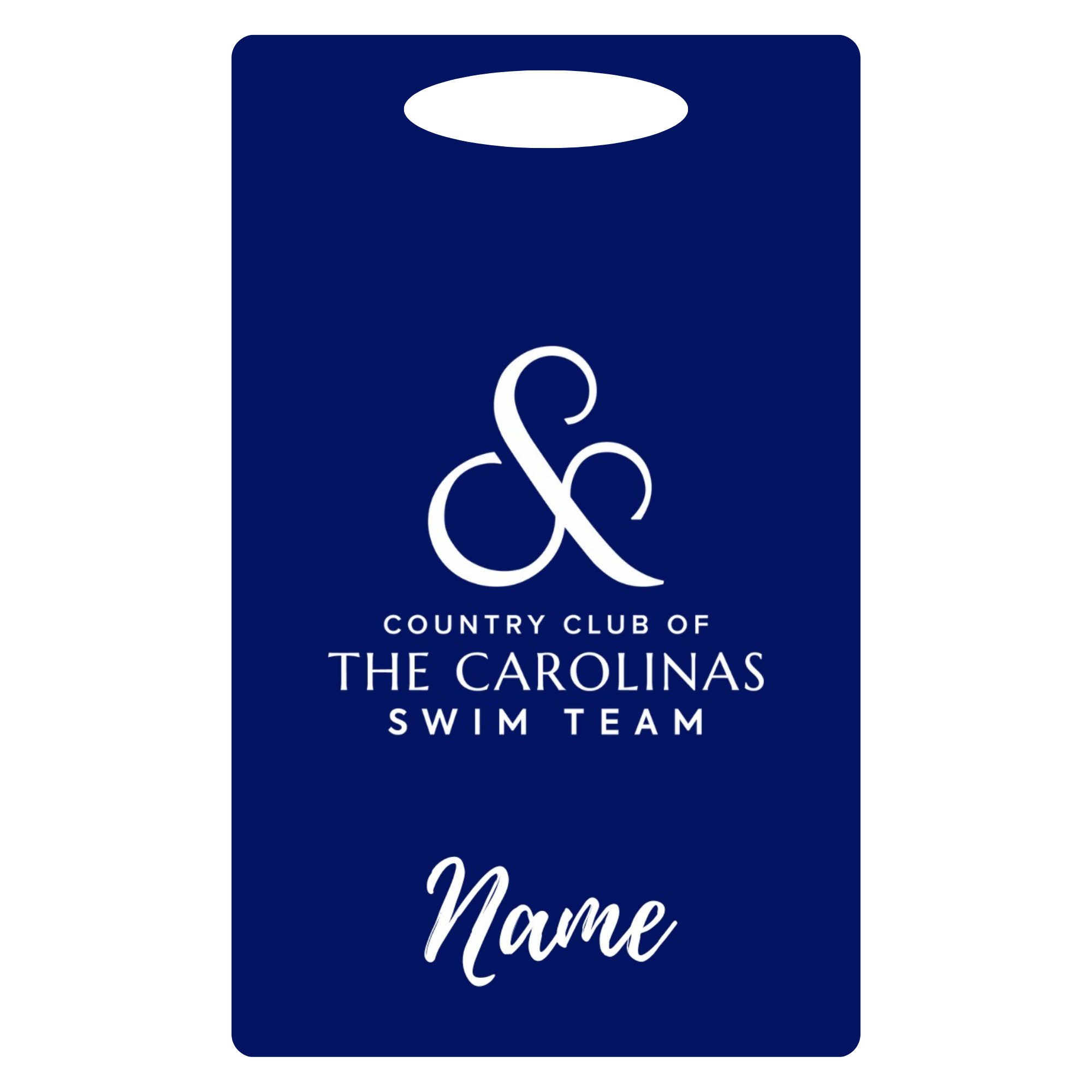 Aluminum Bag Tag (Customized) - CC of the Carolinas