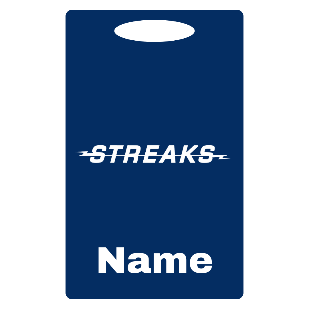 Aluminum Bag Tag (Customized) - Riverside
