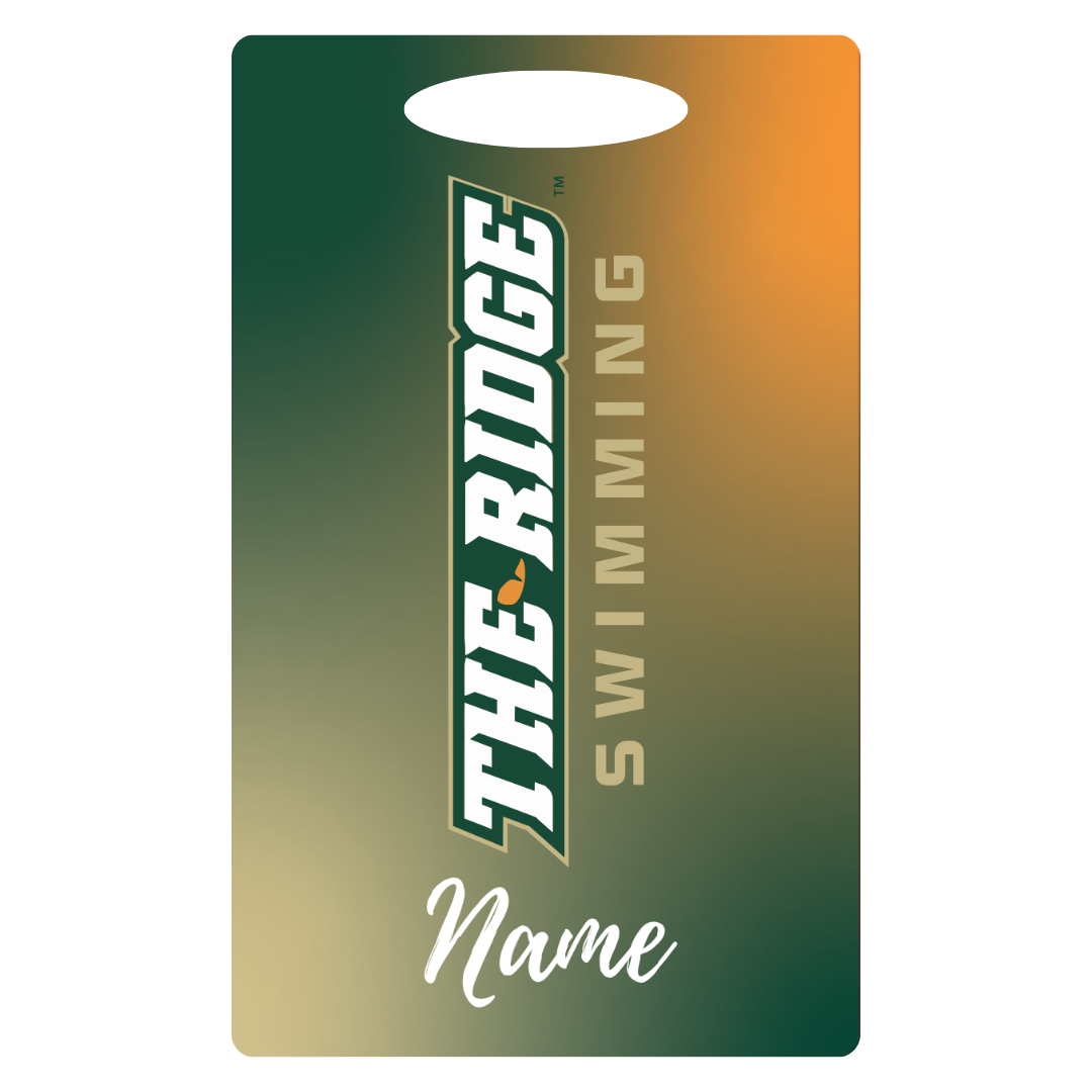 Aluminum Bag Tag Ridge Logo (Customized) - Catawba Ridge