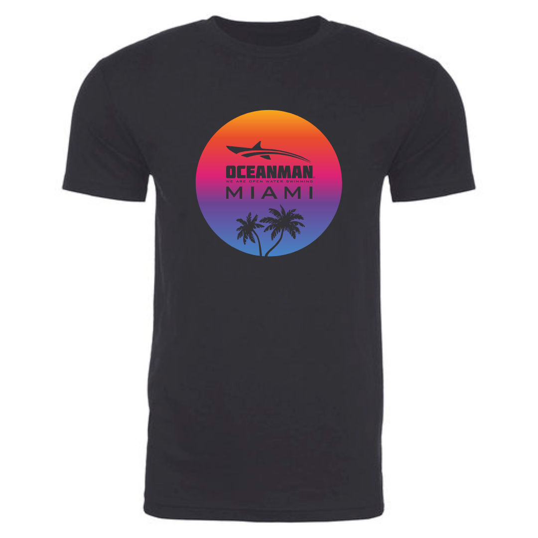 Short Sleeve T-Shirt gradient logo (Customized) - Oceanman