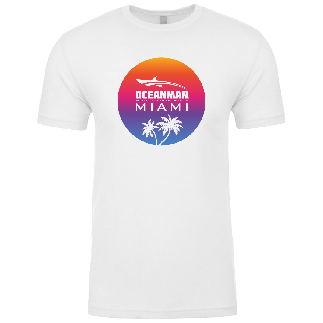 Short Sleeve T-Shirt gradient logo (Customized) - Oceanman