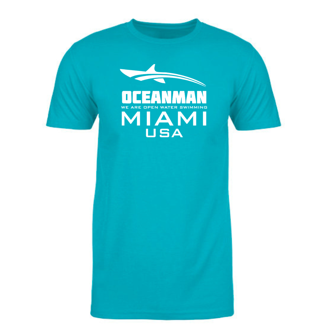 Short Sleeve T-Shirt text logo (Customized) - Oceanman