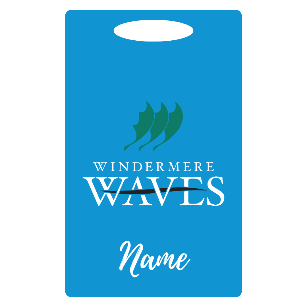 Aluminum Bag Tag (Customized) - Windermere