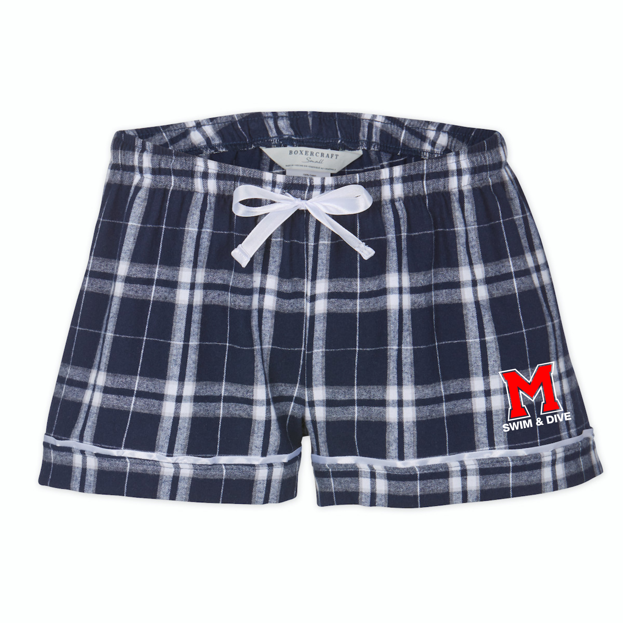 Boxercraft Women's Flannel Short (Customized) - Milton