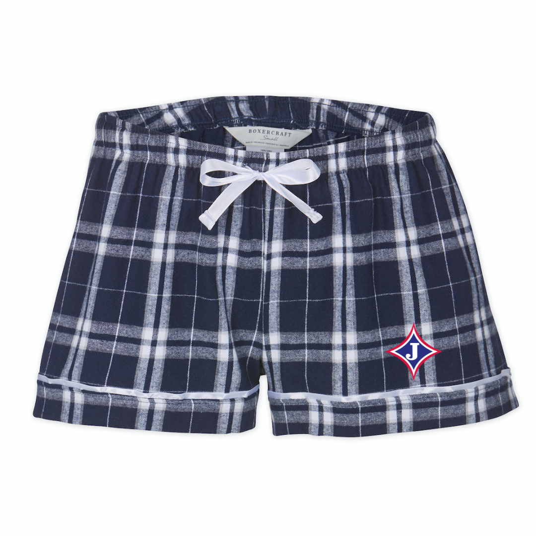 Boxercraft Women's Flannel Short (Customized) - Jefferson