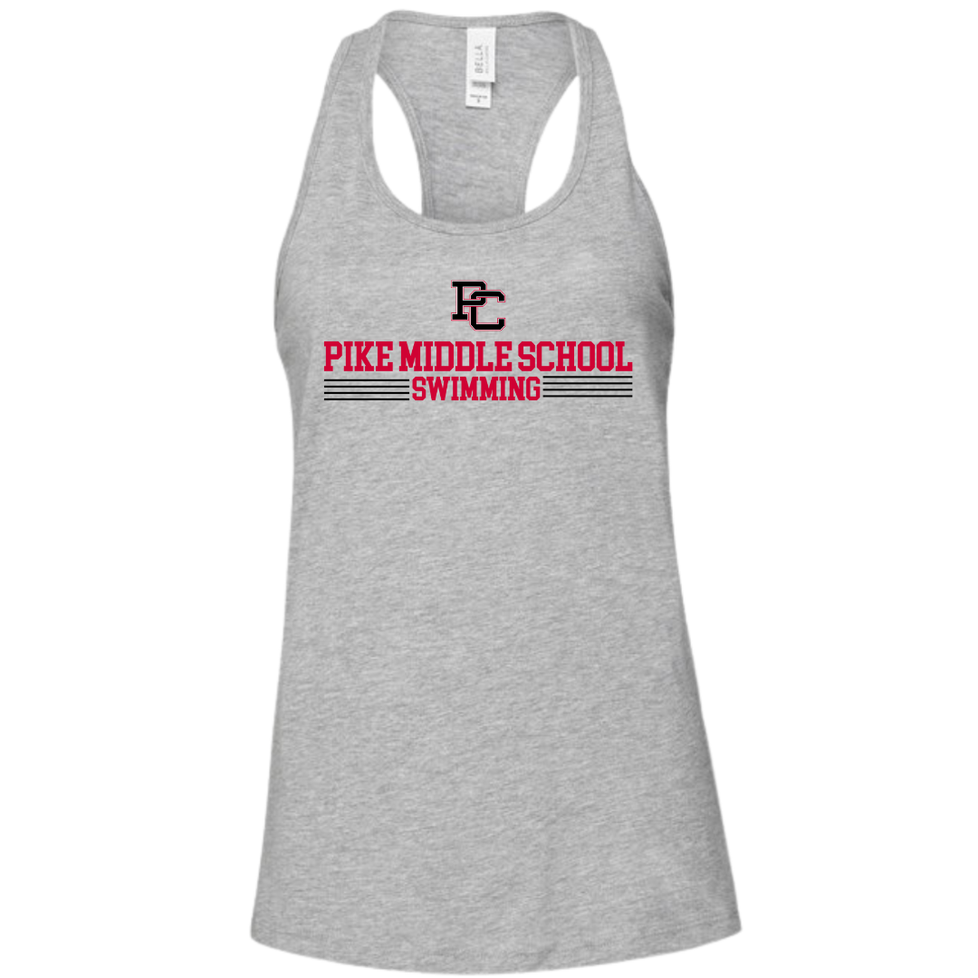 Ladies Racerback Flowy Tank (Customoized) - Pike Middle