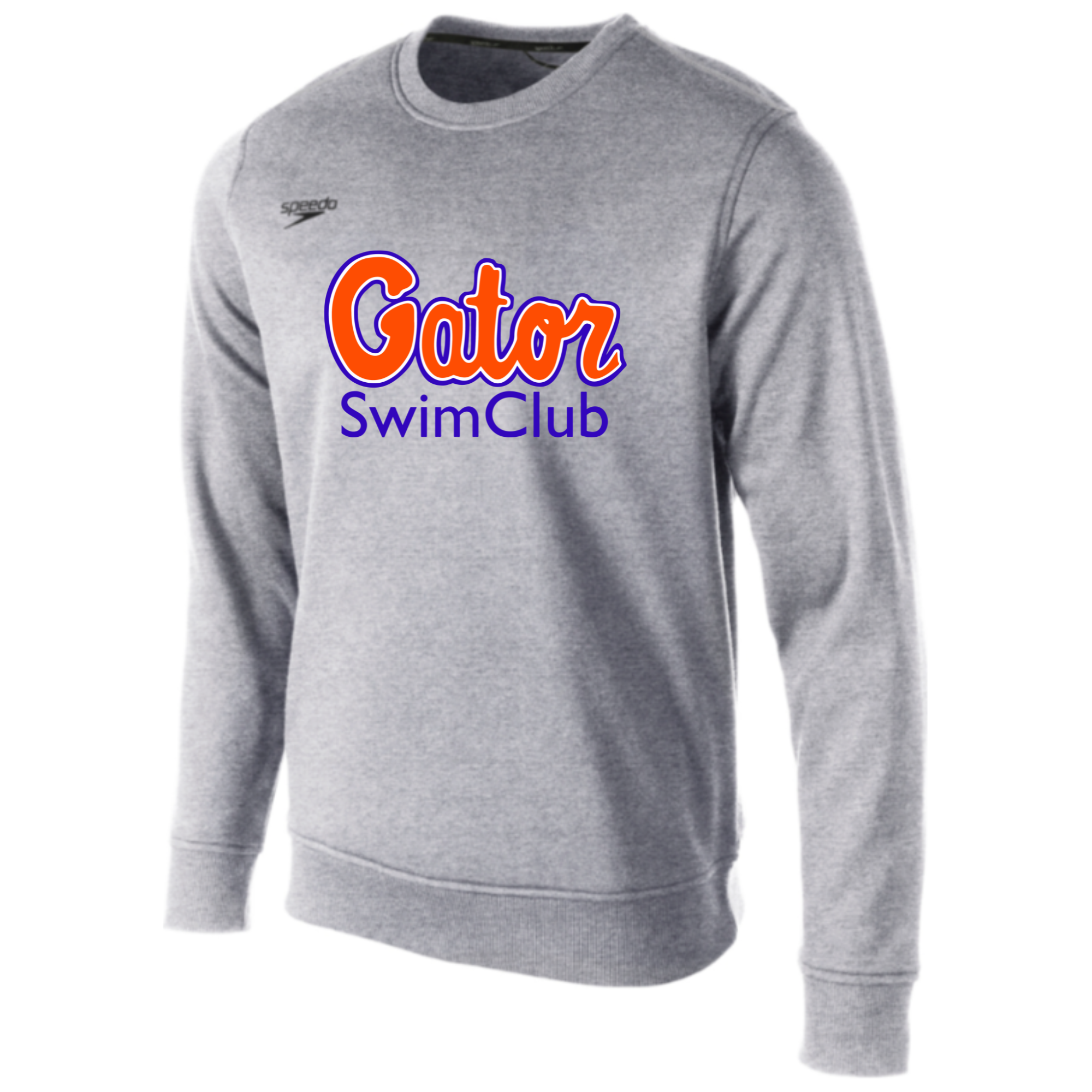 Speedo Fleece Crew Neck Sweatshirt (Customized) - Gator Swim Club