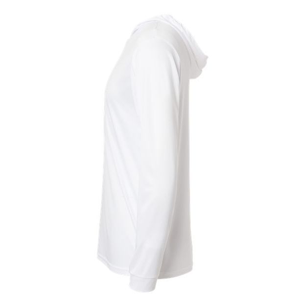 Bahama Performance Hooded Long Sleeve Shirt (Heat Press) - Lumpkin County Swim Team