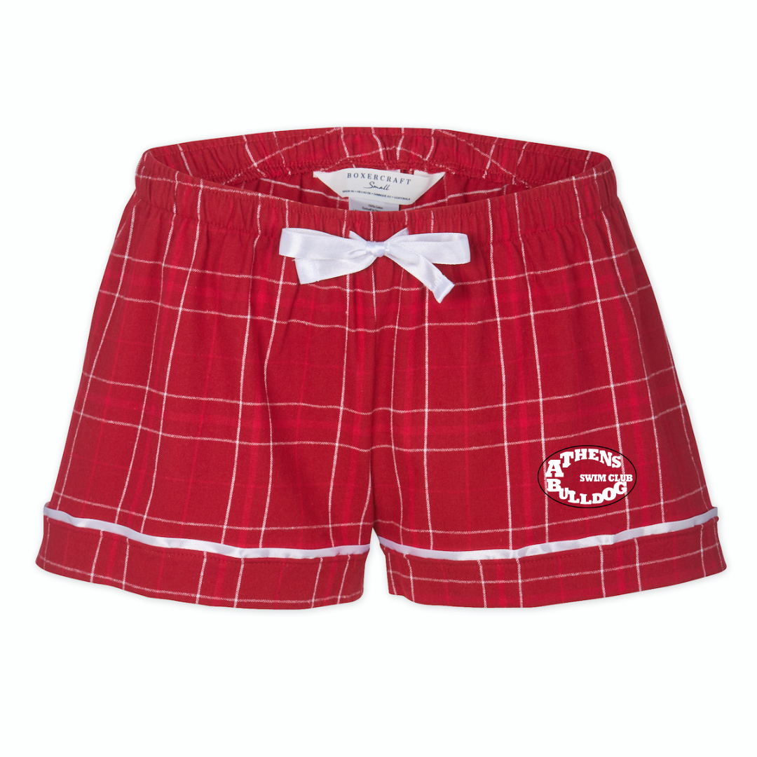 Boxercraft Women's Flannel Short (Customized) - ABSC