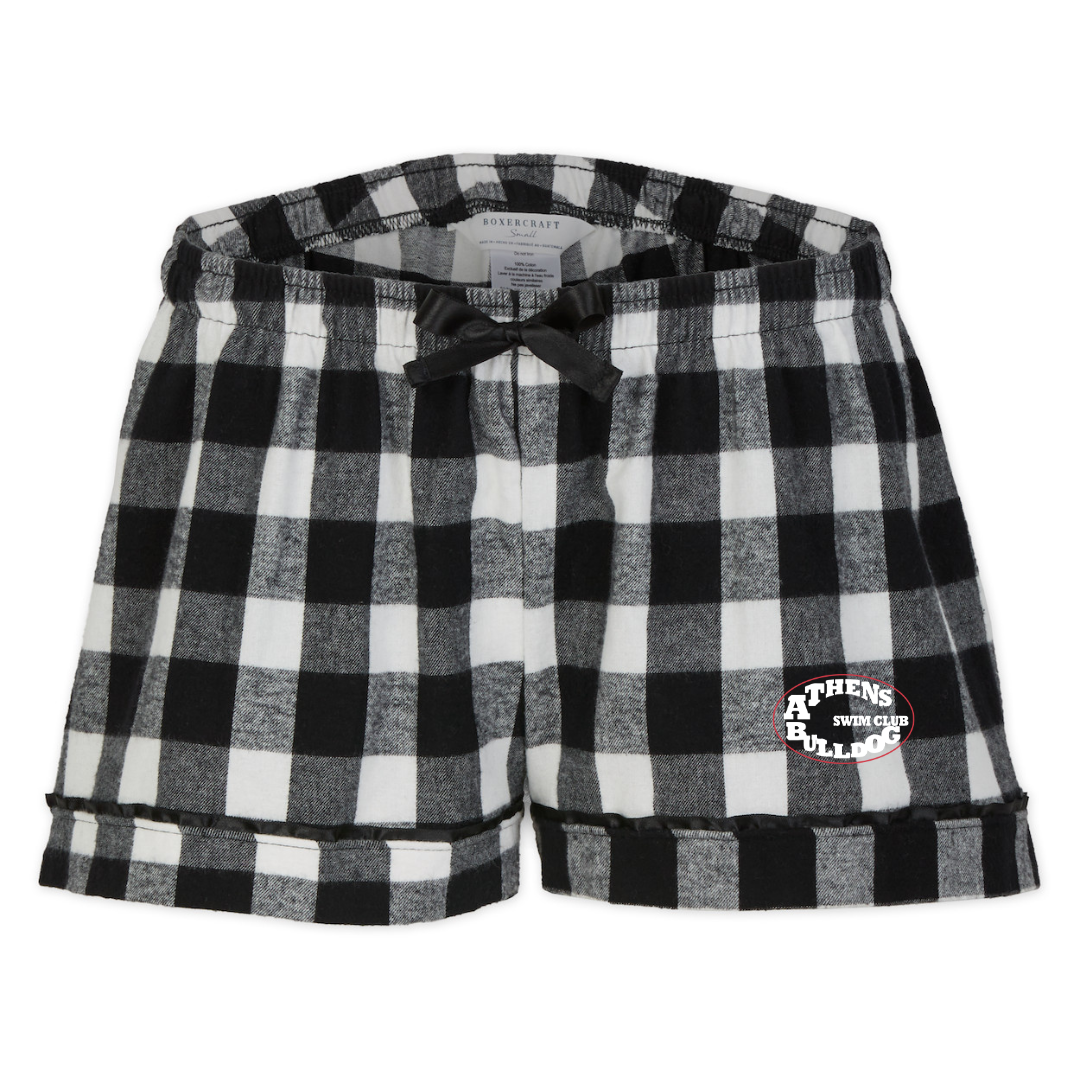 Boxercraft Women's Flannel Short (Customized) - ABSC