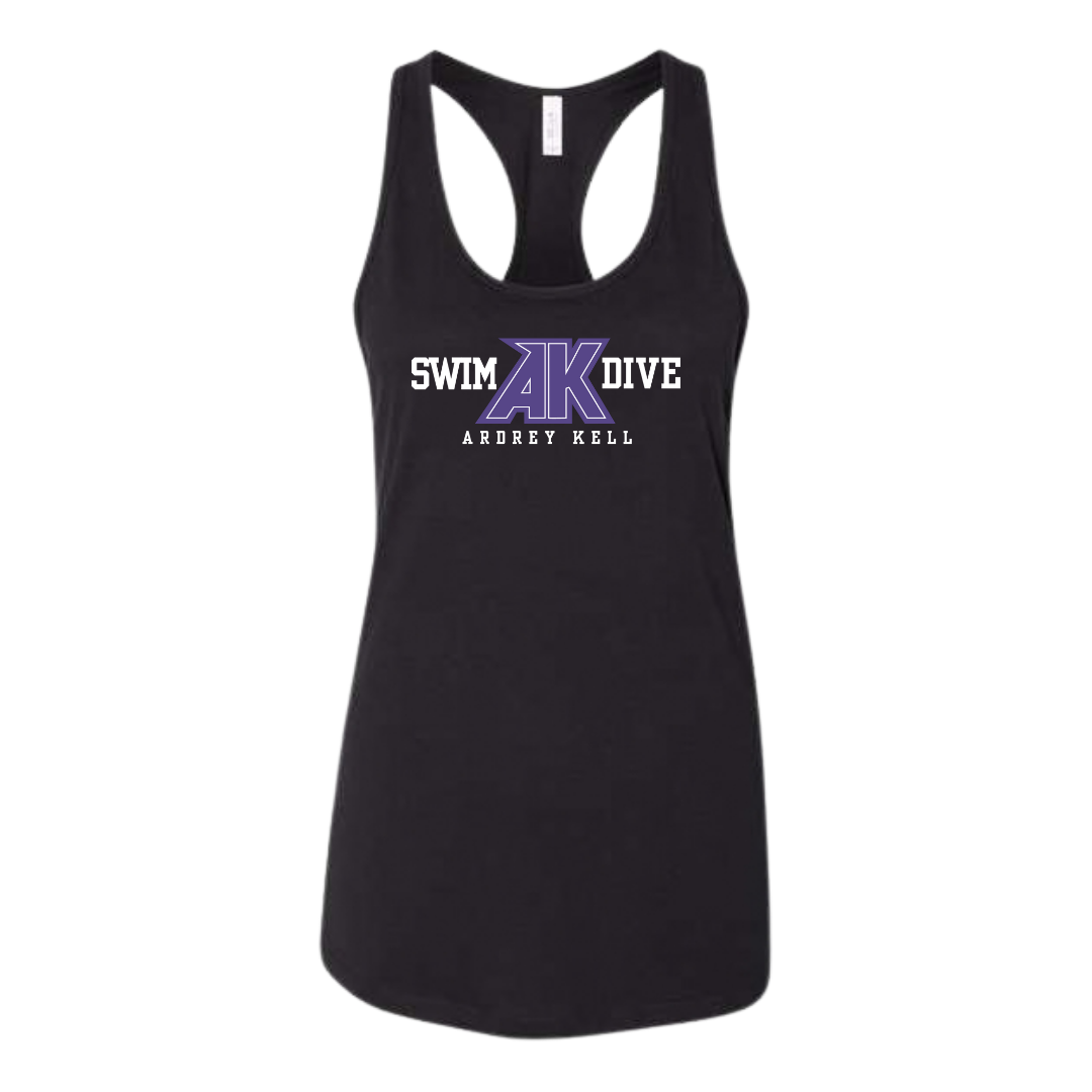 Ladies'  Racerback Tank (Customized) - Ardrey Kell High School