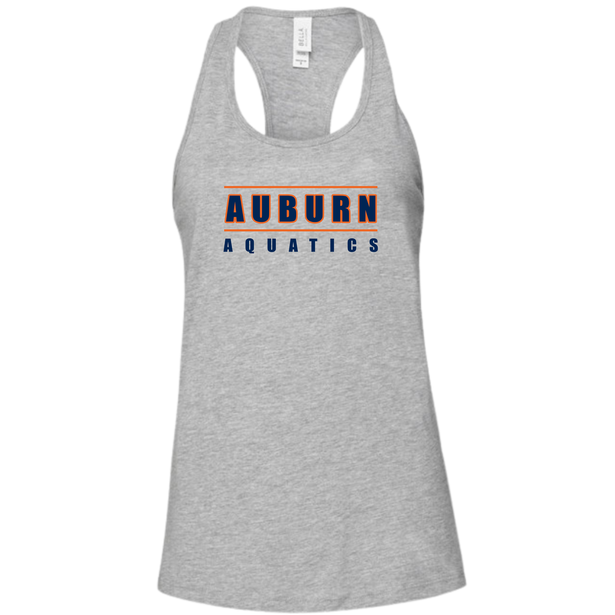Ladies'  Racerback Tank (Customized) - Auburn Aquatics