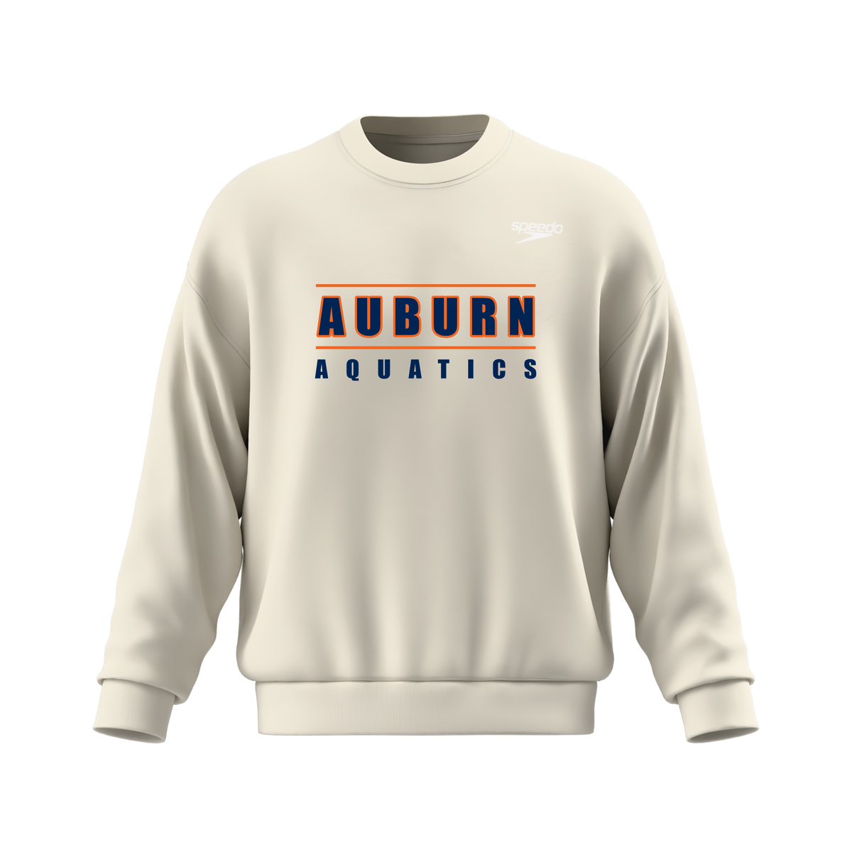 Speedo Unisex Team Crew (Customized) - Auburn Aquatics