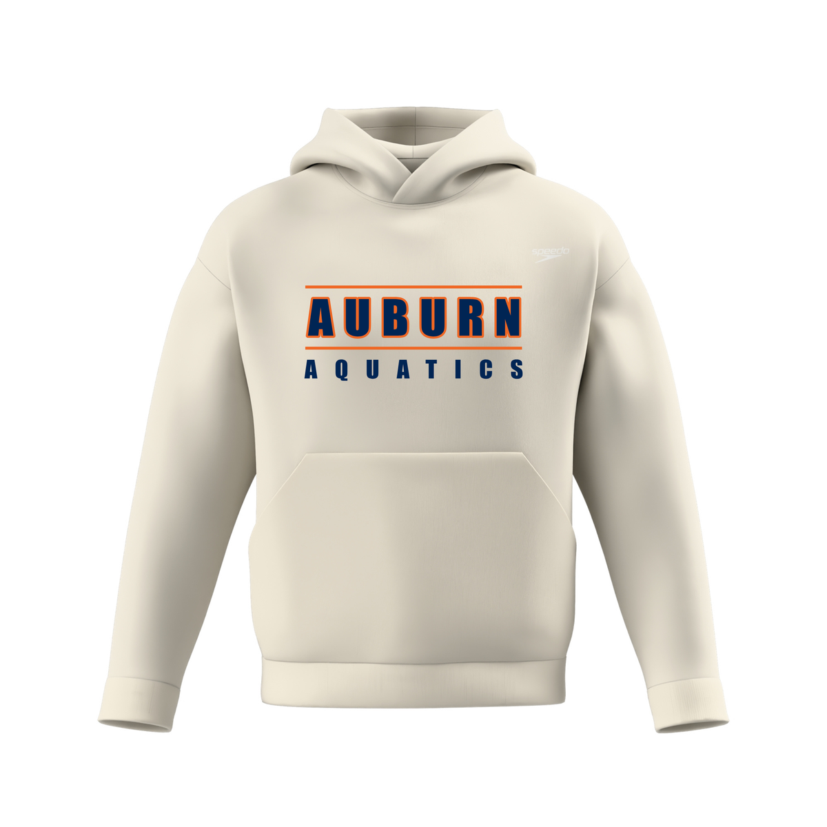 Speedo Unisex Team Fleece Hoodie (Customized) - Auburn Aquatics
