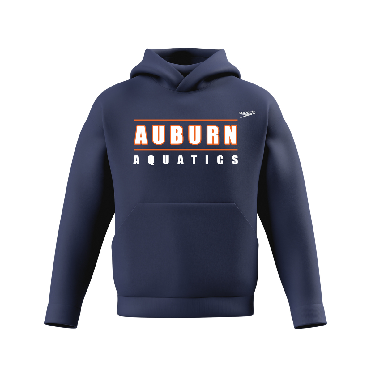 Speedo Unisex Team Fleece Hoodie (Customized) - Auburn Aquatics