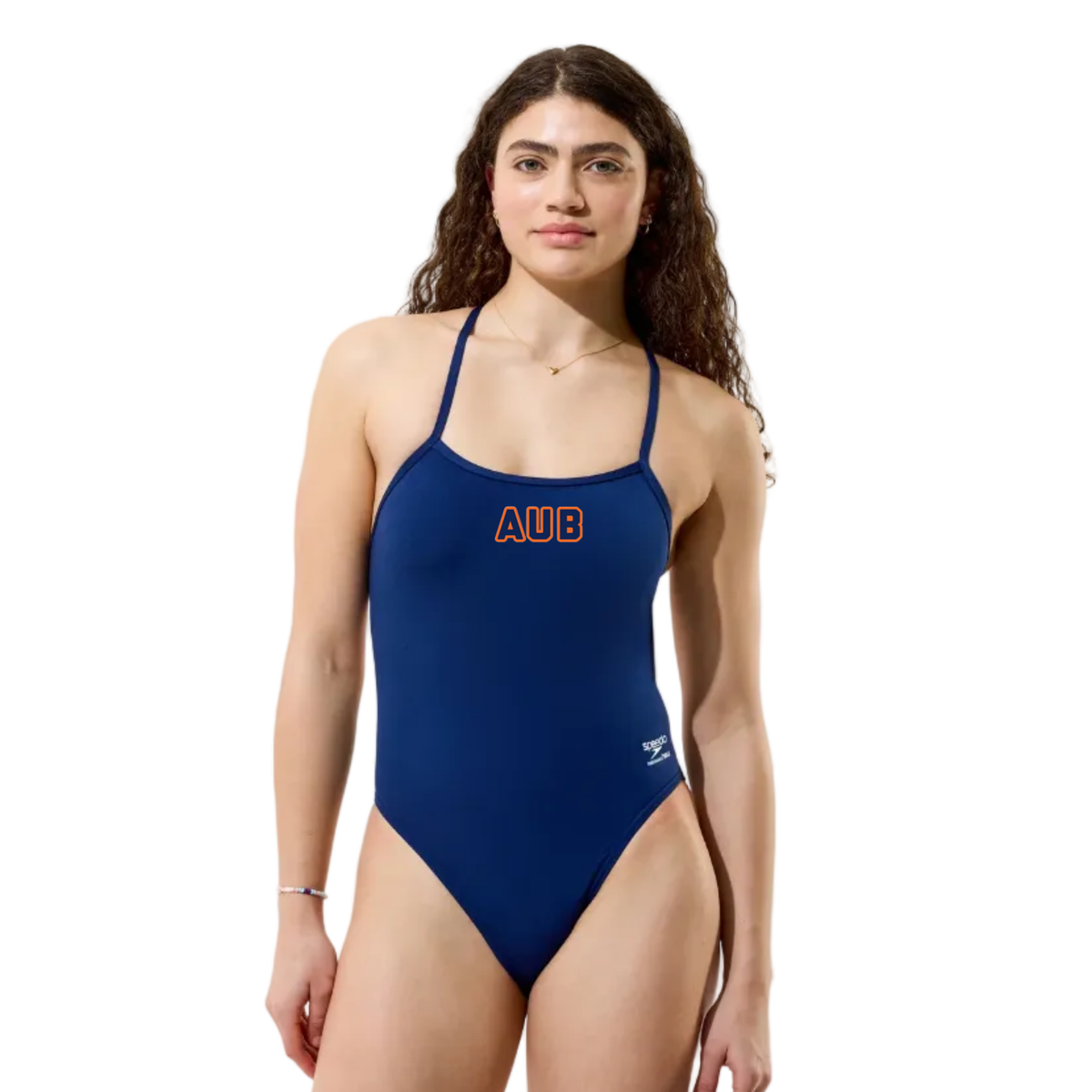 Speedo Endurance+ Max V-Back (Heat Press) - Auburn Aquatics