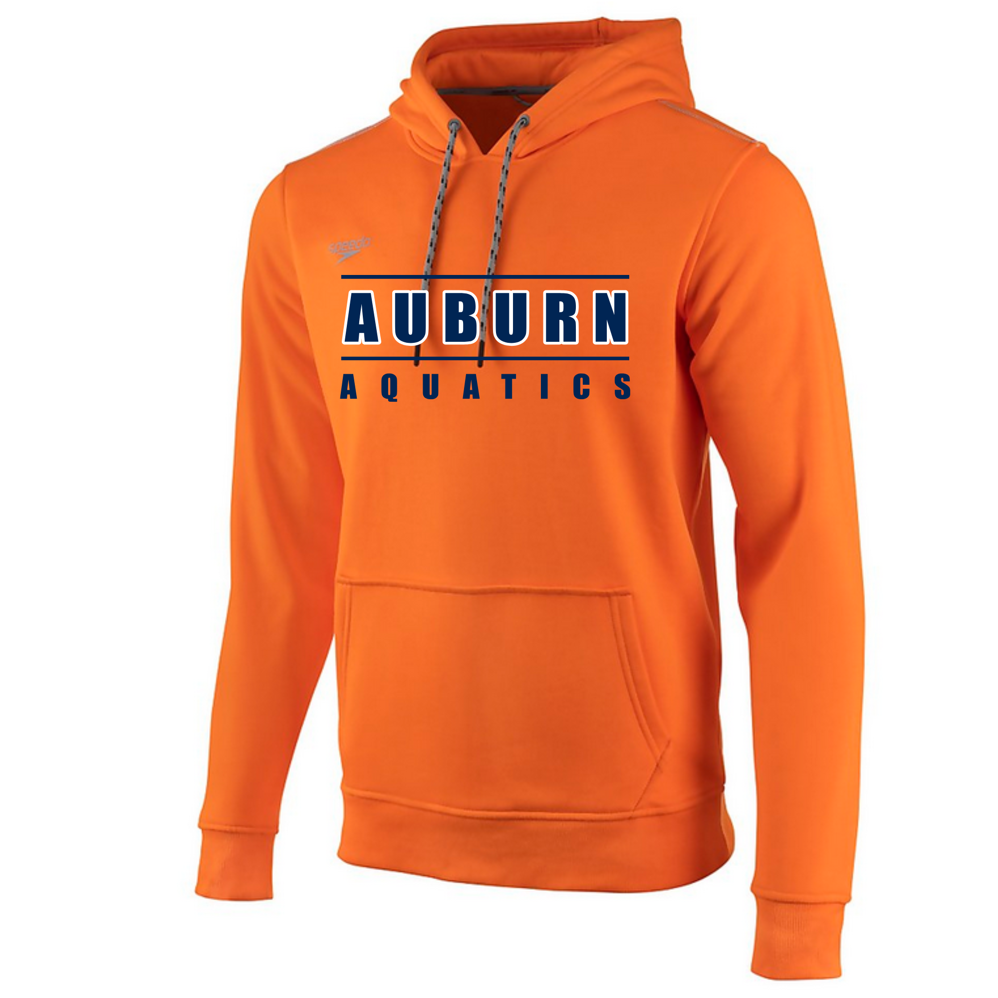 Speedo Unisex Hooded Sweatshirt Full Logo (Customized) - Auburn Aquatics