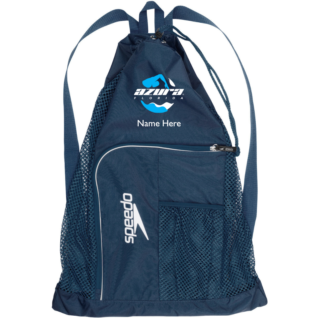 Speedo Deluxe Ventilator Backpack (Embroidered) - Azura