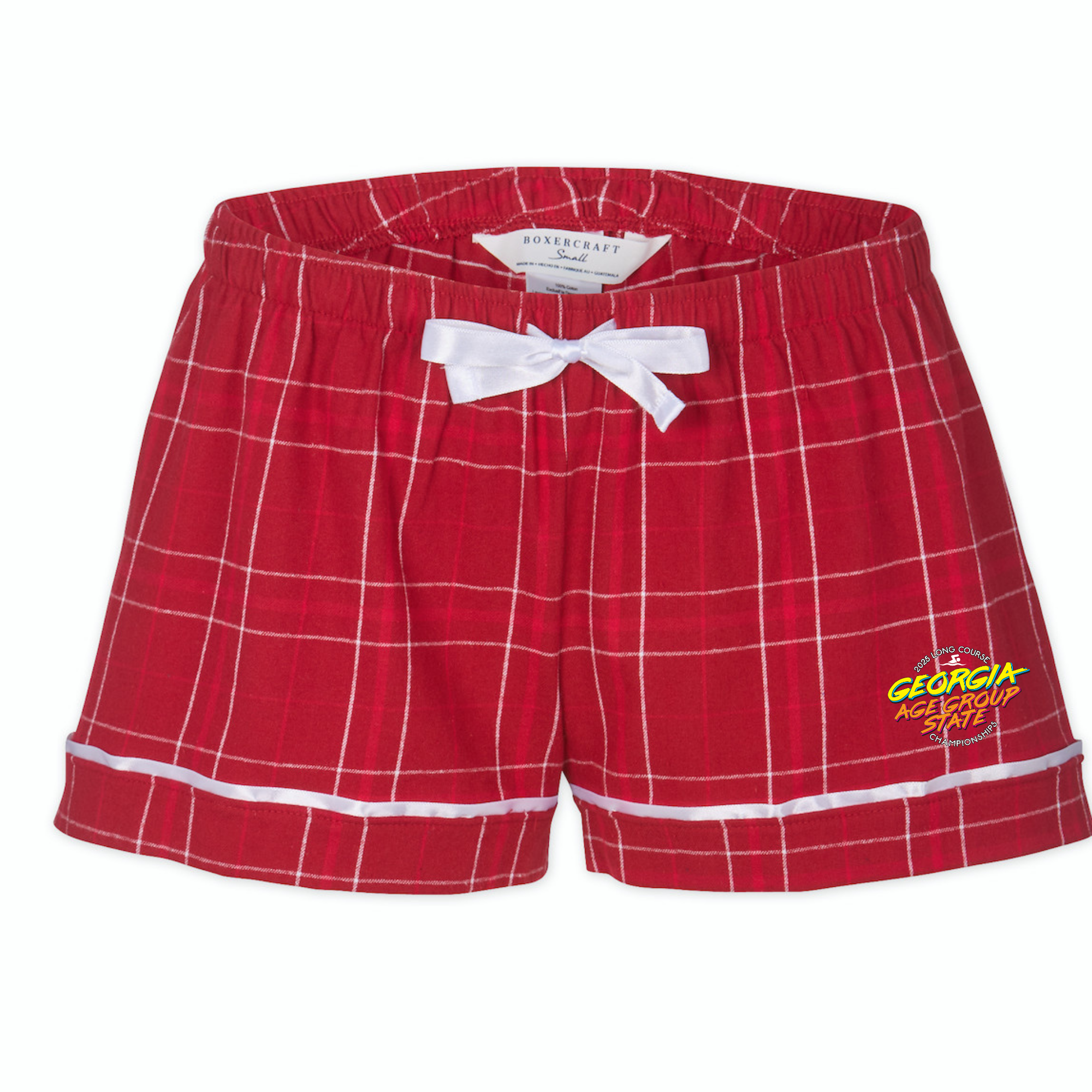 Boxercraft Women's Flannel Short (Customized) - LC Age Group State