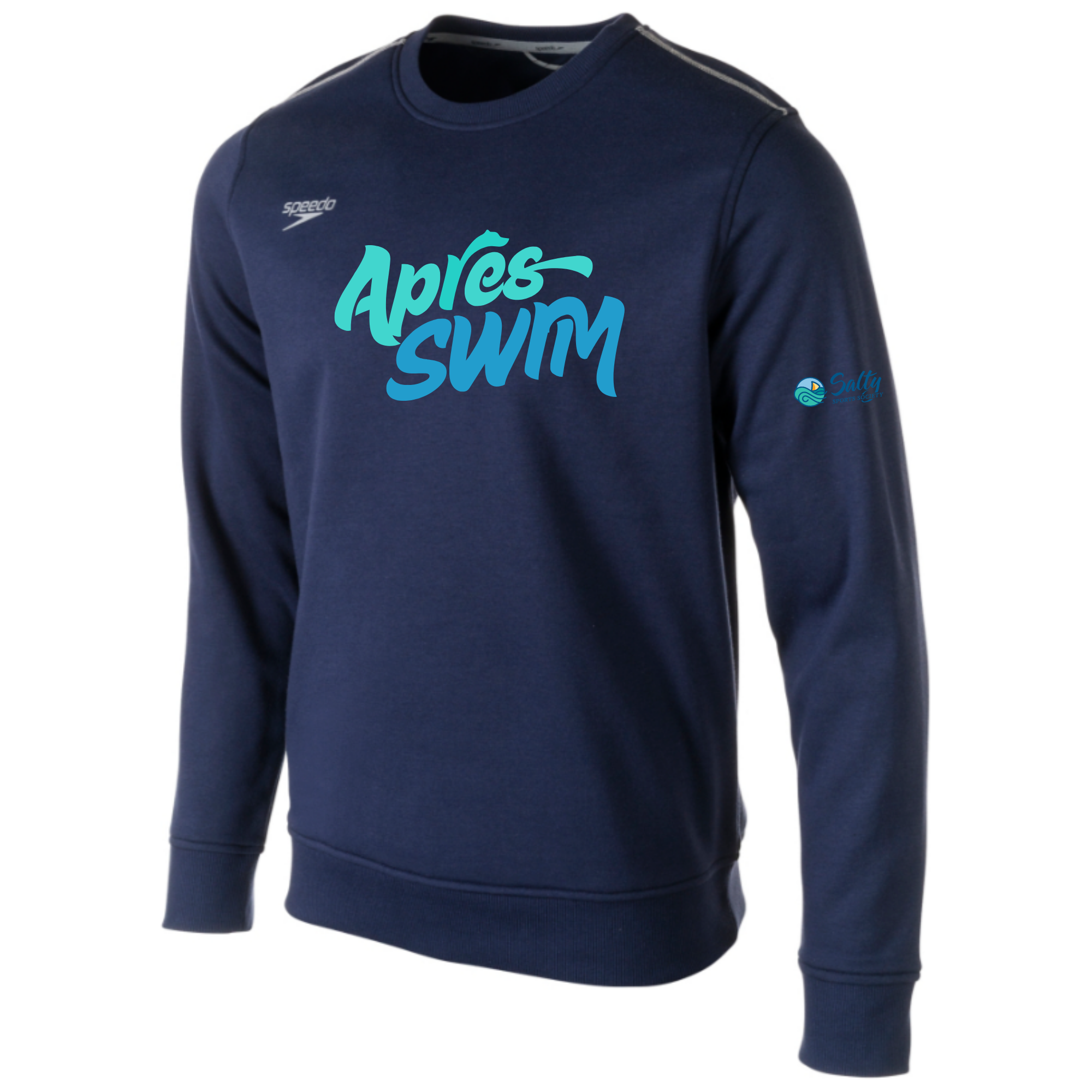 Speedo Fleece Crew Neck Sweatshirt (Customized) - Apres Swim