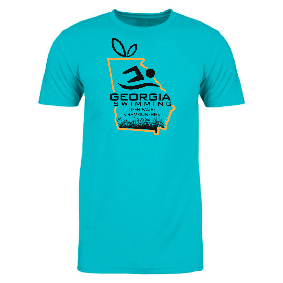 Short Sleeve T-Shirt (Customized) - Georgia Open Water Championships 2025