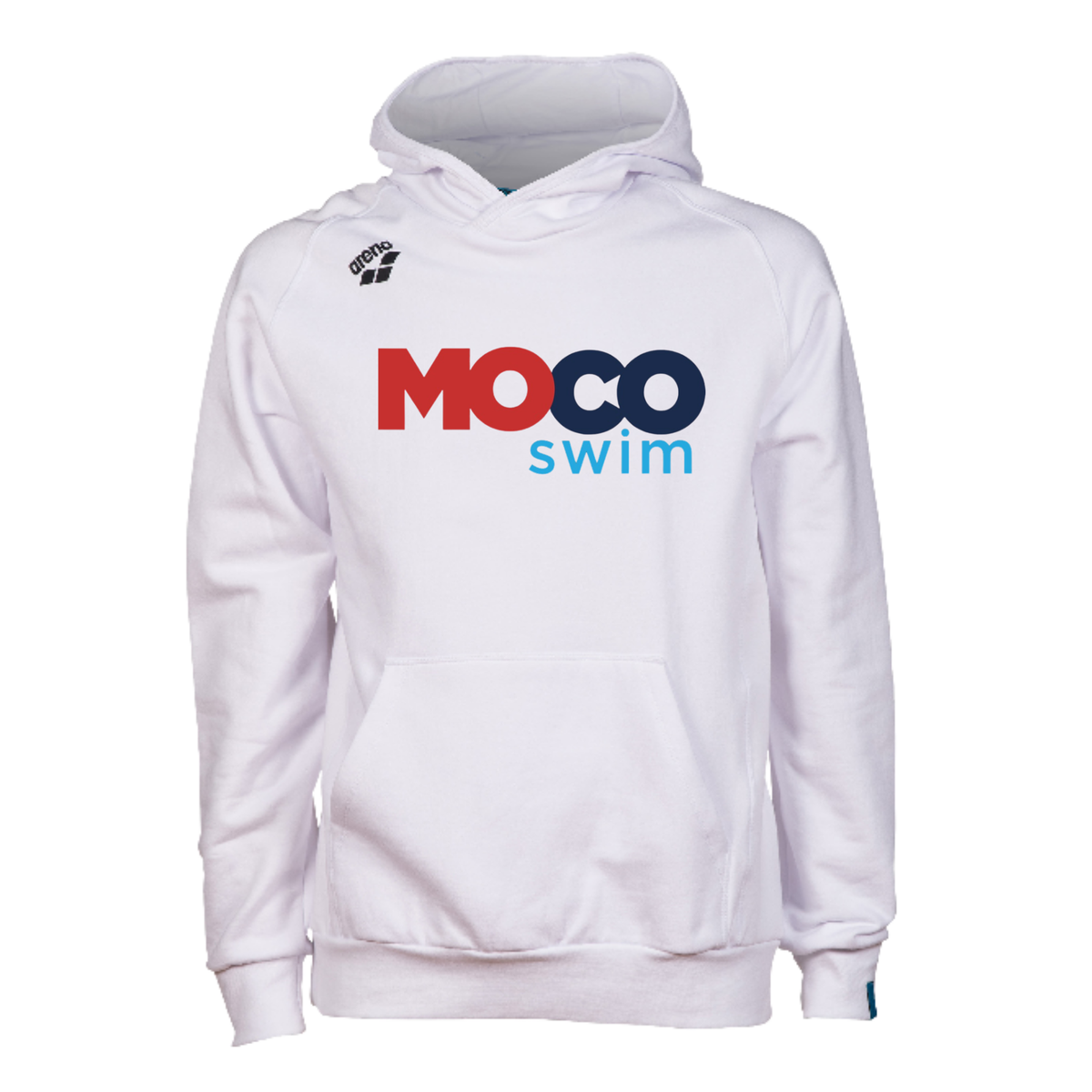 Arena Unisex Team Hooded Sweatshirt (Customized) - Moco Swim