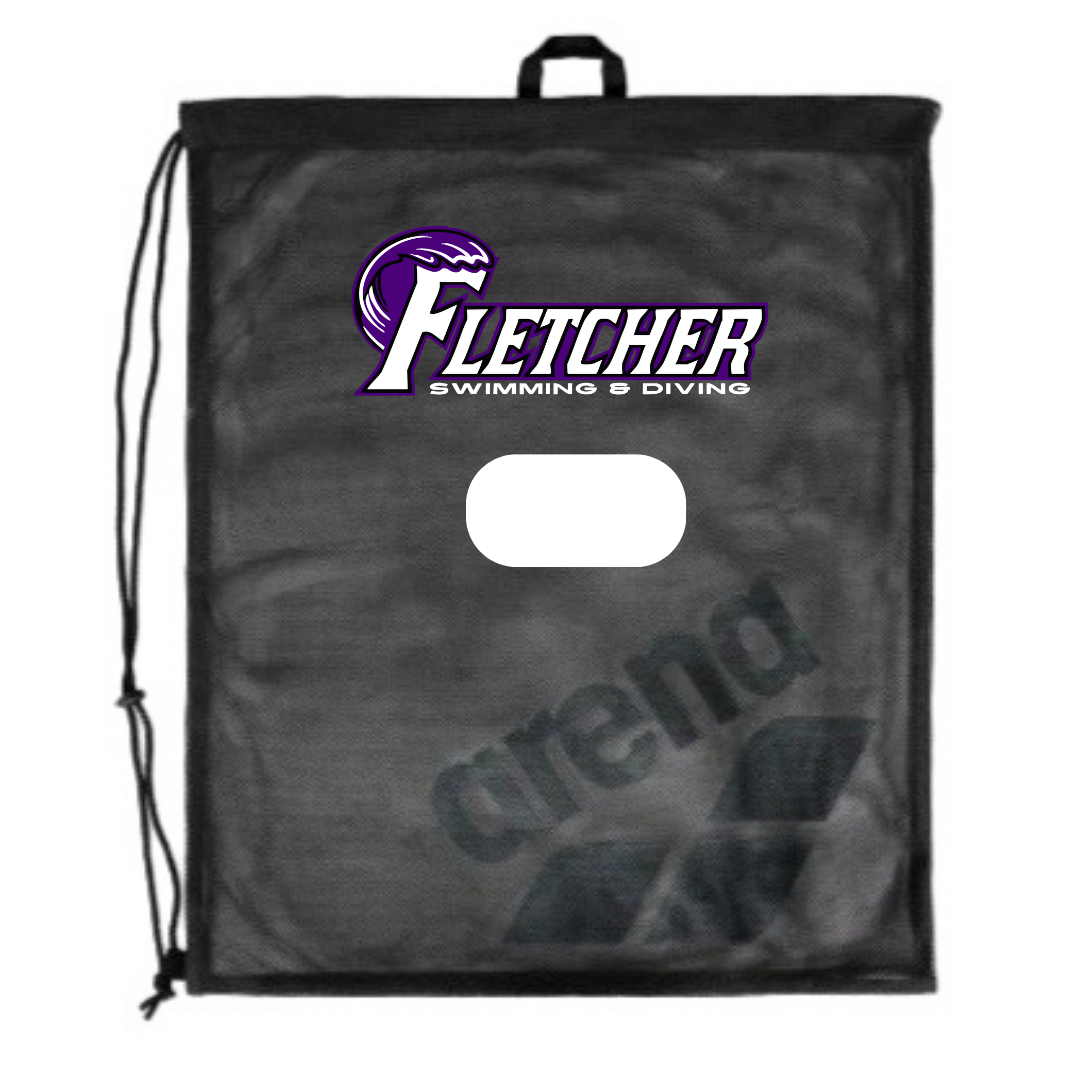 Arena One Go Mesh Bag (Customized) - Fletcher Swim and Dive