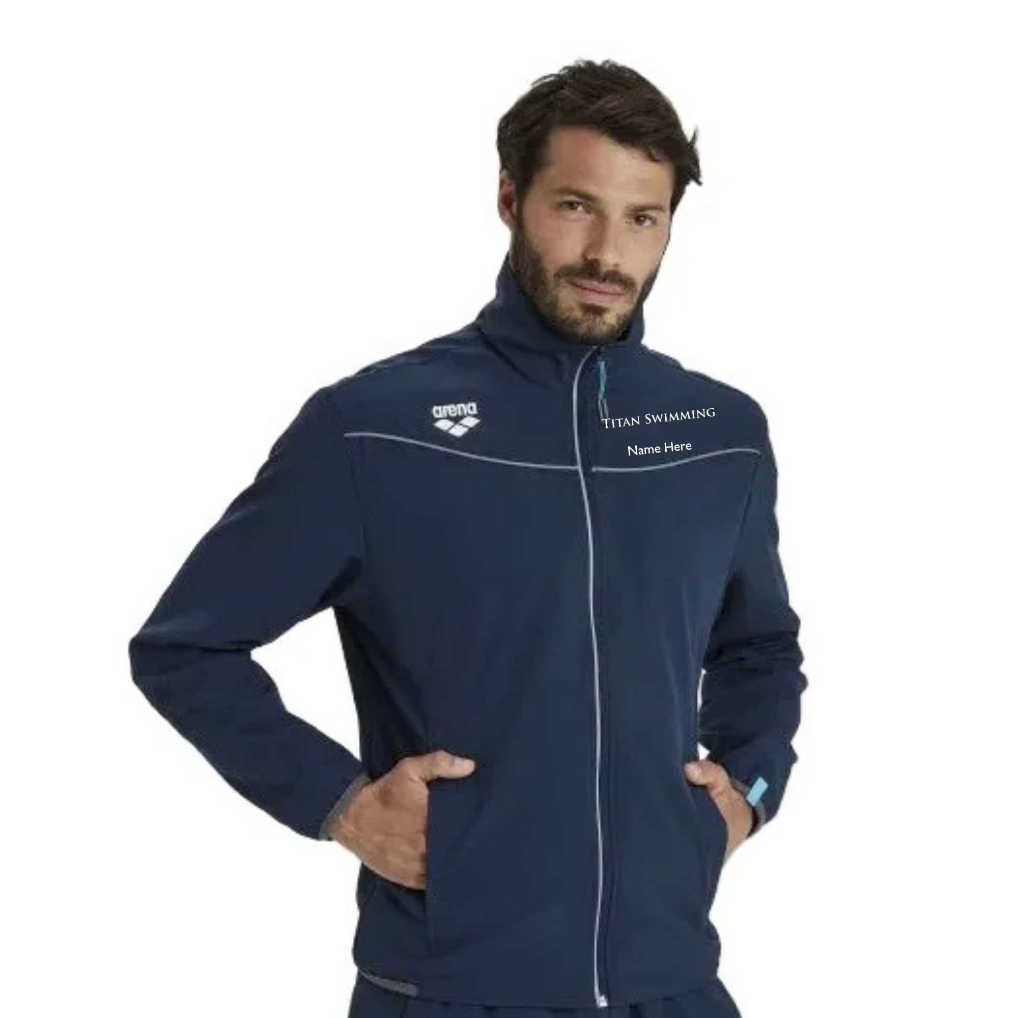 Arena Unisex Team Panel Jacket (Embroidered) - True North Titans