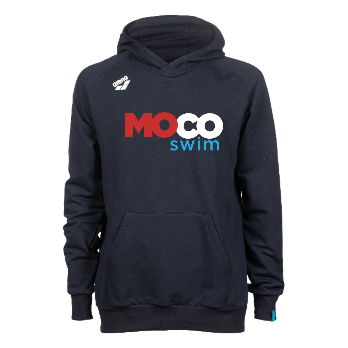 Arena Unisex Team Hooded Sweatshirt (Customized) - Moco Swim