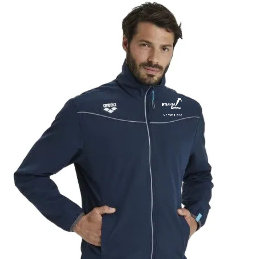 Arena Unisex Team Panel Jacket (Embroidered) - Atlanta Diving